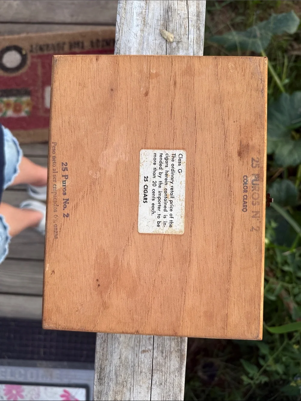 Vintage solid wooden